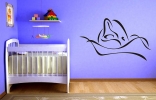 Der lachende Delfin - auch fürs Kinderzimmer super schön.